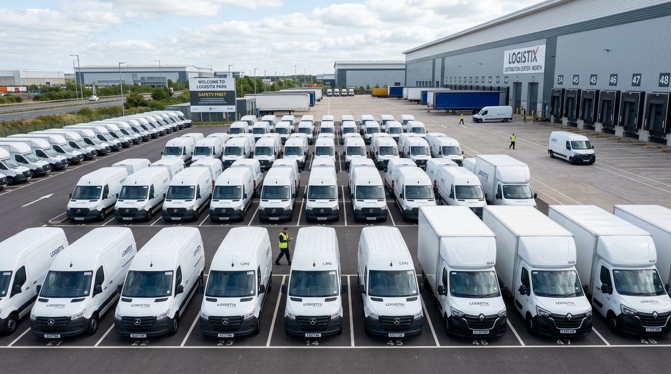 Parc utilitaires BTR Logistic